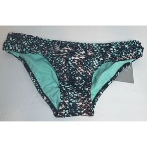 Athleta Bikini Bottoms Small Aqualuxe Snake Print Bikini Swim NWT